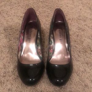 Madden Girl Black Patent Heels